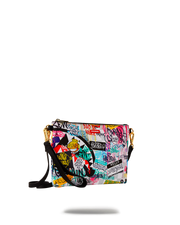CREATE ANOTHER DAY CROSSOVER CLUTCH W/ SHOULDER STRAP