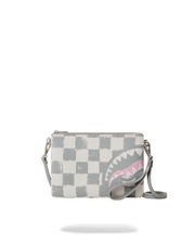 VANQUISH CREAM CROSSOVER CLUTCH