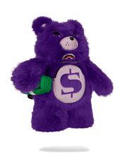 FURZILLA SHARK (PURP) MONEYBEAR BACKPACK