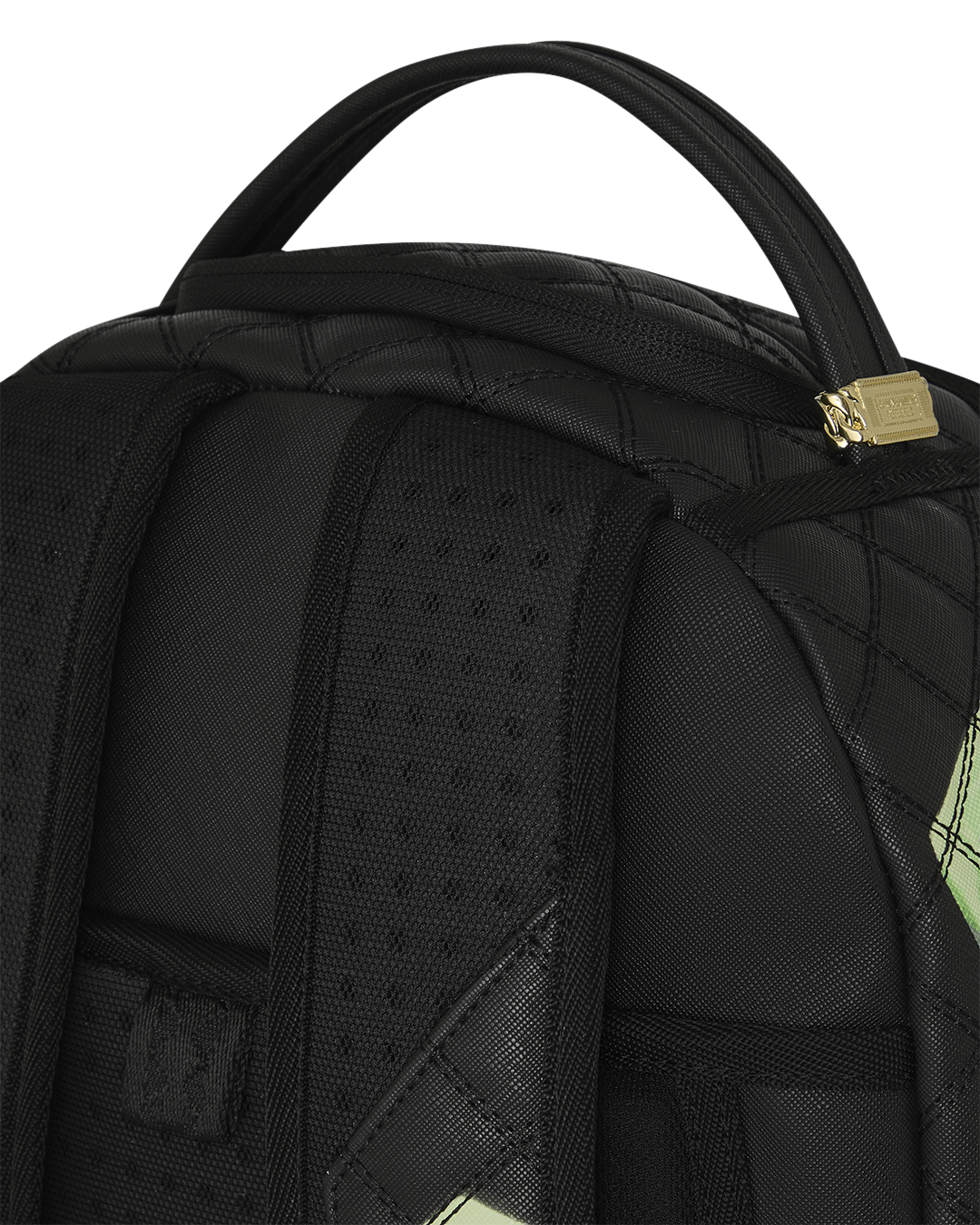 HAND-PAINTED QUILT SHARK BACKPACK