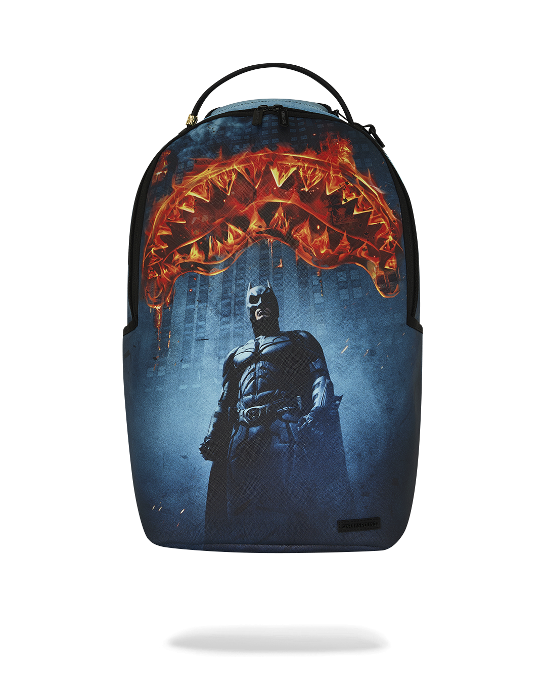 BATMAN BEGINS GOTHAN SHARK INFERNO BACKPACK