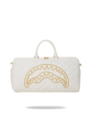RIVIERA LE BLANC GOLD CHAIN SHARK DUFFLE