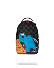 SESAME STREET COOKIE MONSTER STACK EM HIGH MINI DLX BACKPACK