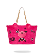 PLUSH MONEYBEAR TOTE (PINK)