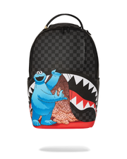 SESAME STREET COOKIE MONSTER SNACK ATTACK DLXSV BACKPACK