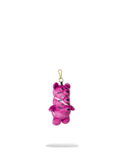 TRIPLE PINK BEAR KEYCHAIN
